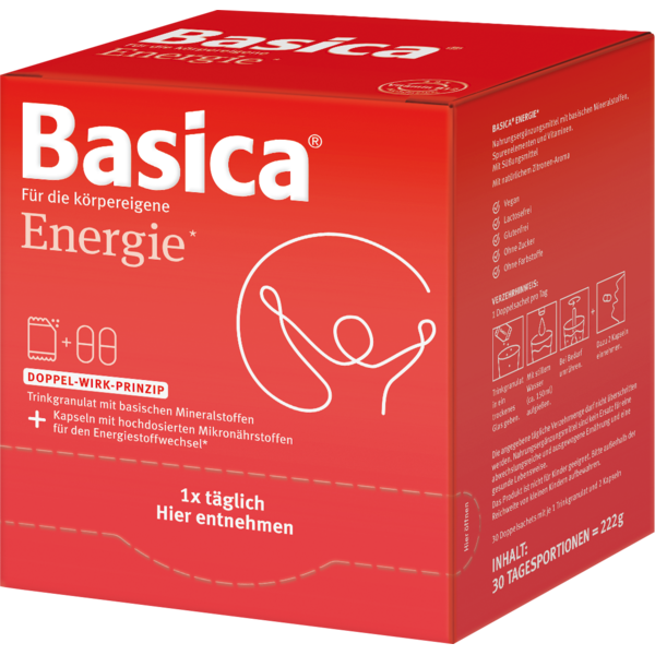 Produktverpackung Basica Energie 30®
