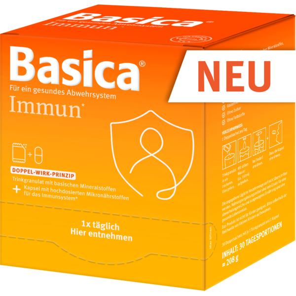 Produktverpackung Basica Immun 30®
