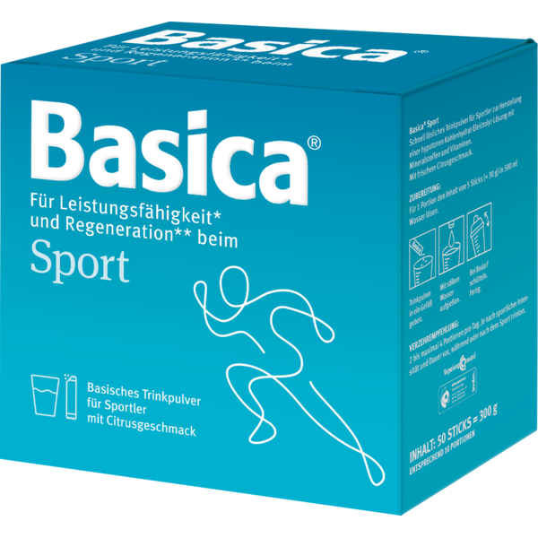 Produktverpackung Basica Sport50-Sticks®